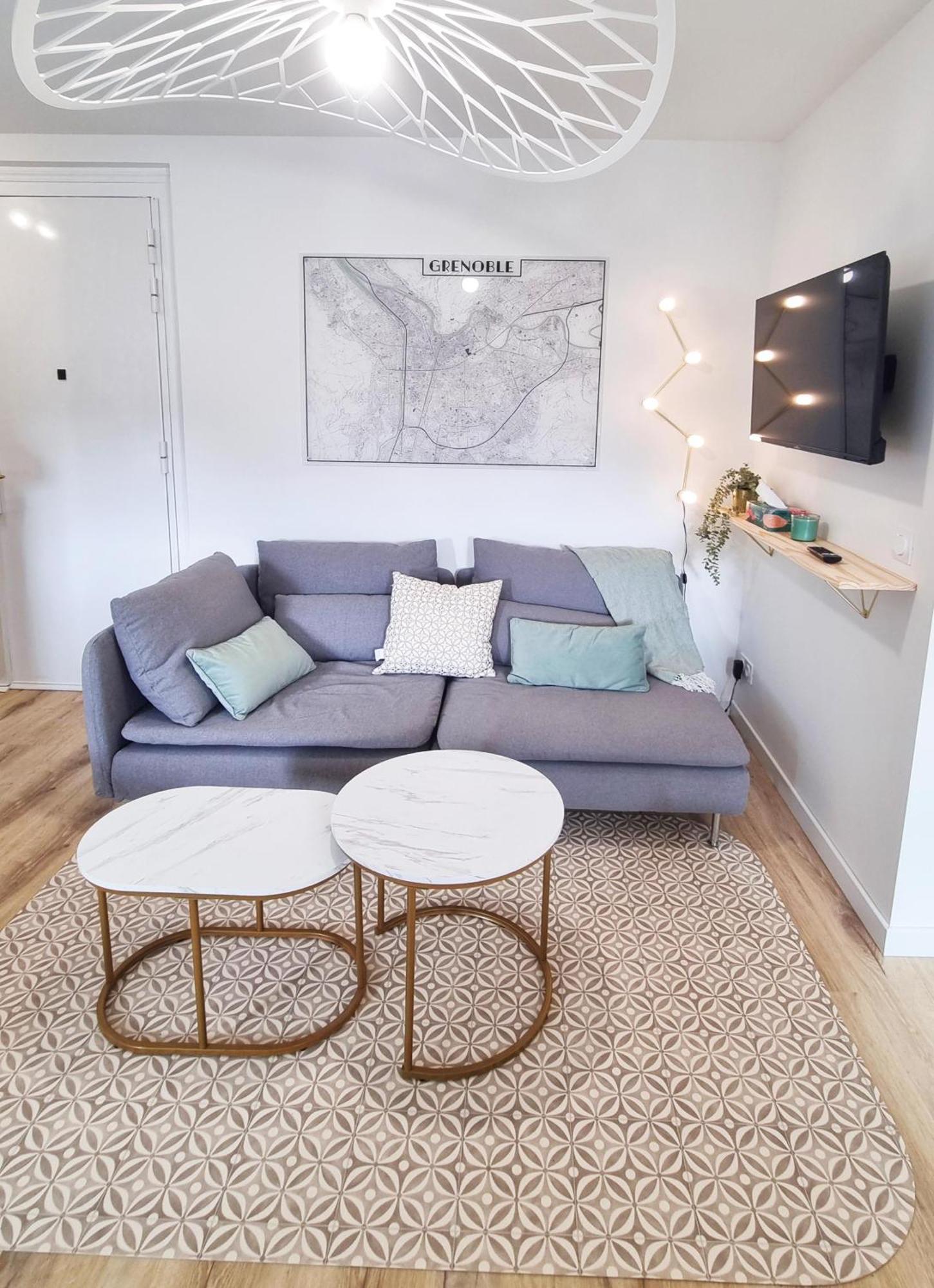 Appartement Hagaki Vue Panoramique Proche Gare Netflix Grenoble Eksteriør billede